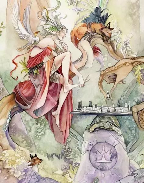 奇幻水彩插画师 stephanie law