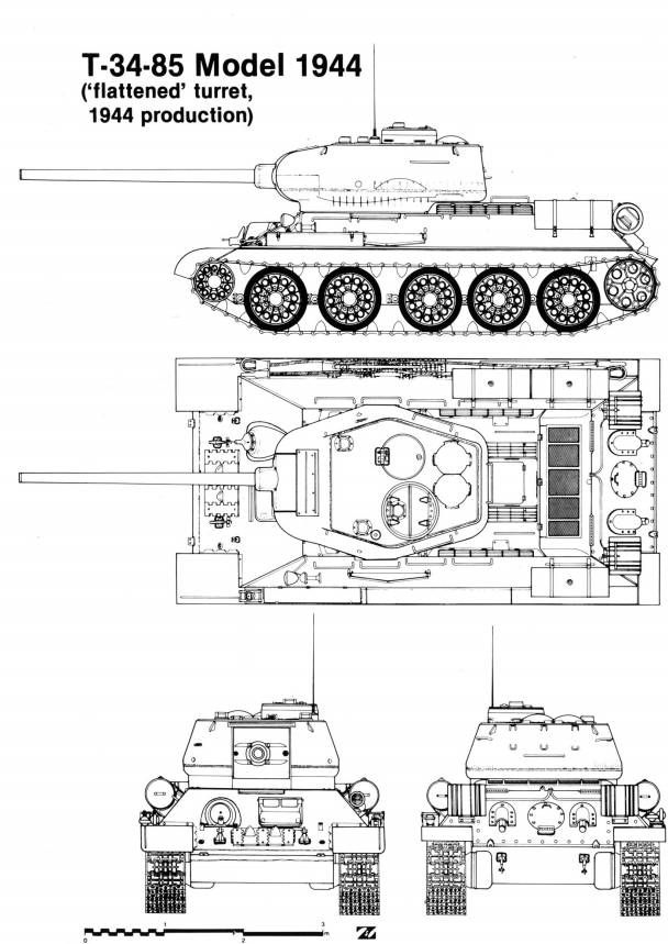 t34坦克 苏军装甲部队的主力军