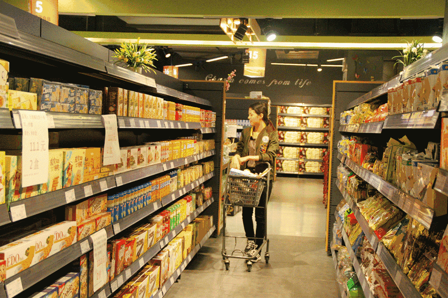 oyeh超市的商品全来自进口