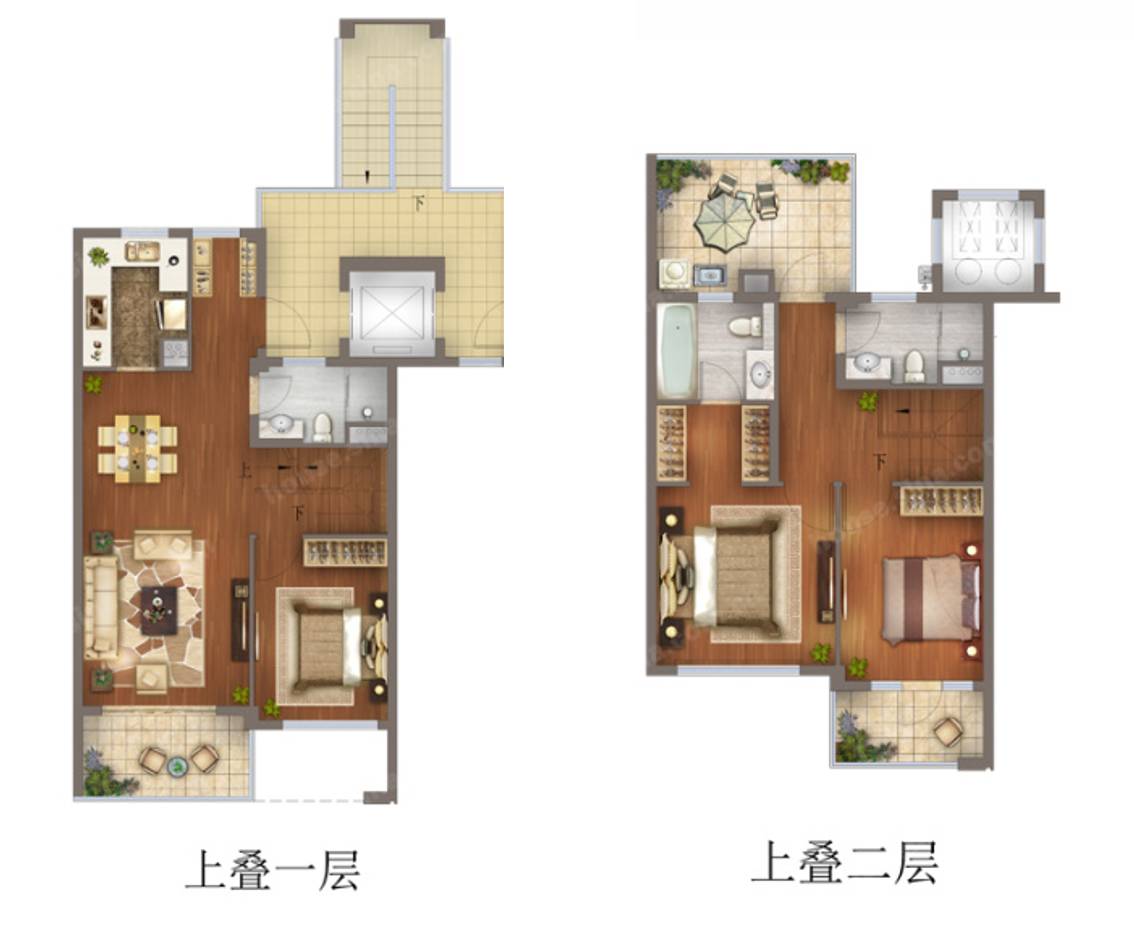 75㎡做5房太逆天了龙湖金地万科这些叠墅凭啥秒杀排屋