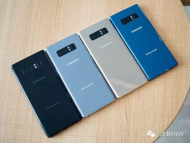 三星note8在中国市场几乎全军