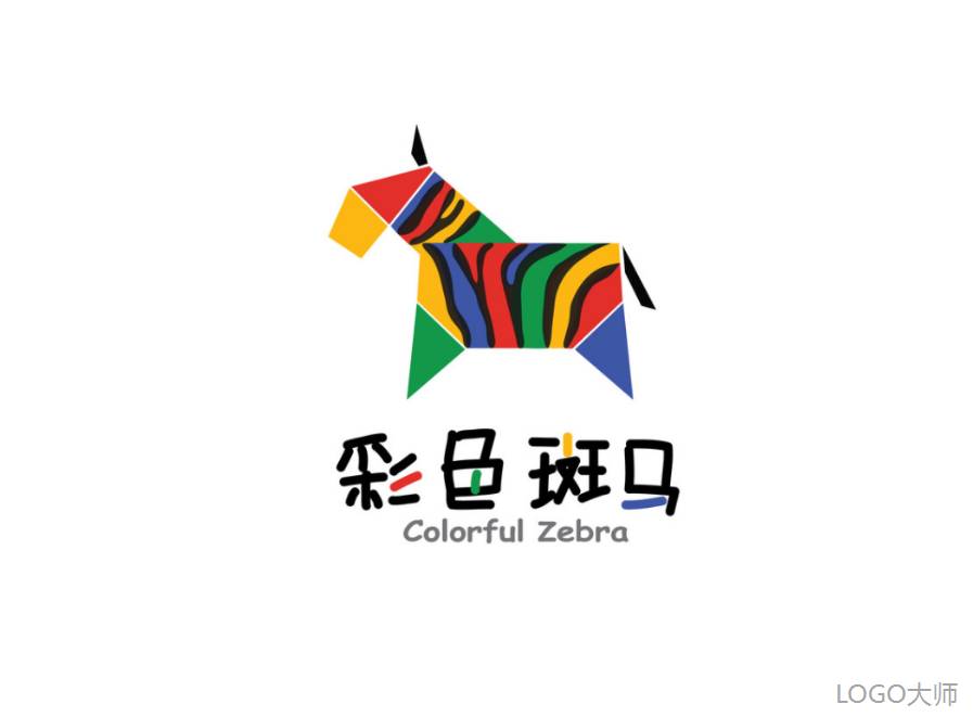 斑马元素logo设计合集