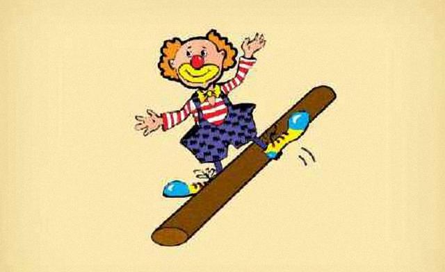 小丑和木头是什么成语_小丑和小丑女图片(2)