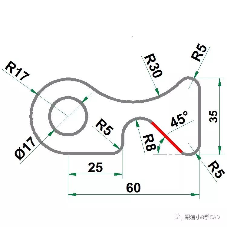 【练习38 cad经典练习题库解答(持续更新)