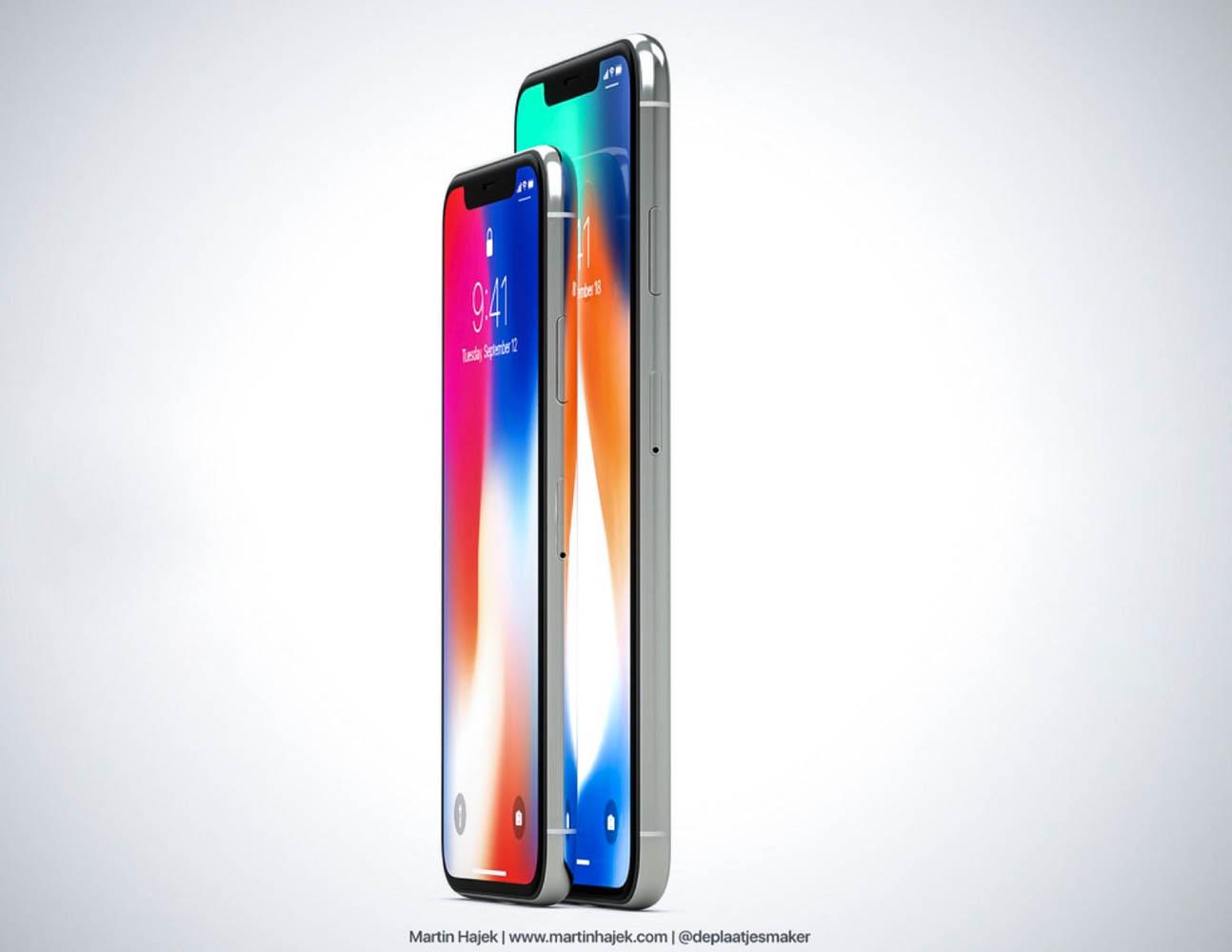 6.7英寸iphone x plus渲染图现身,买不买都要看看