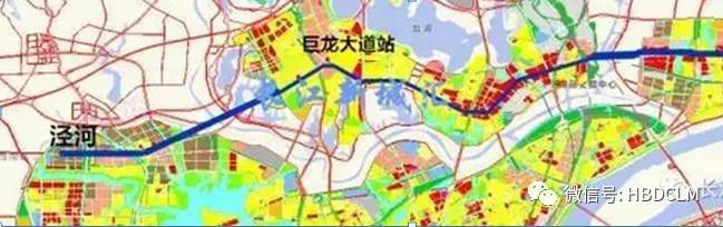 全长31公里,设站15座,地铁18号线起于武湖,沿巨龙大道经汉口北,刘店