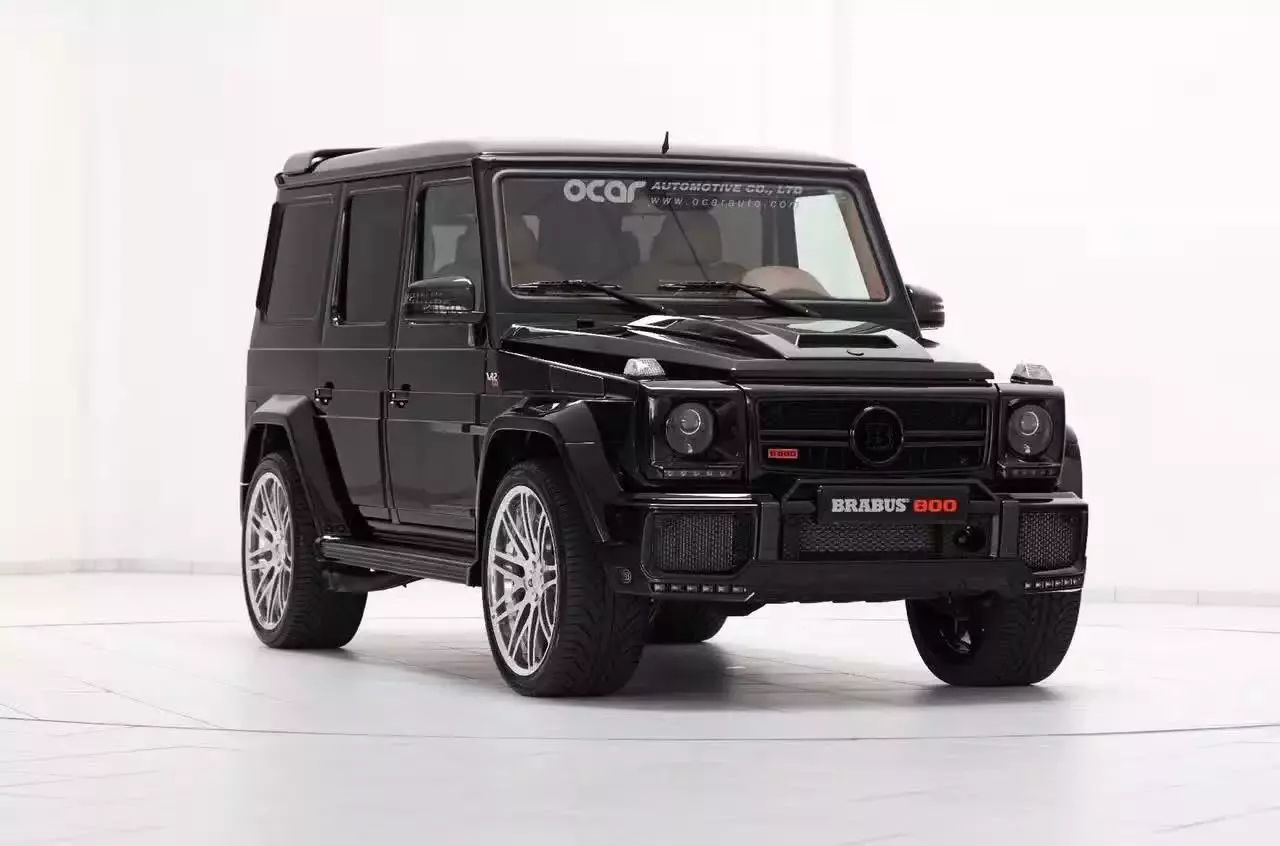 奔驰g级系列的德国brabus g800全套包围