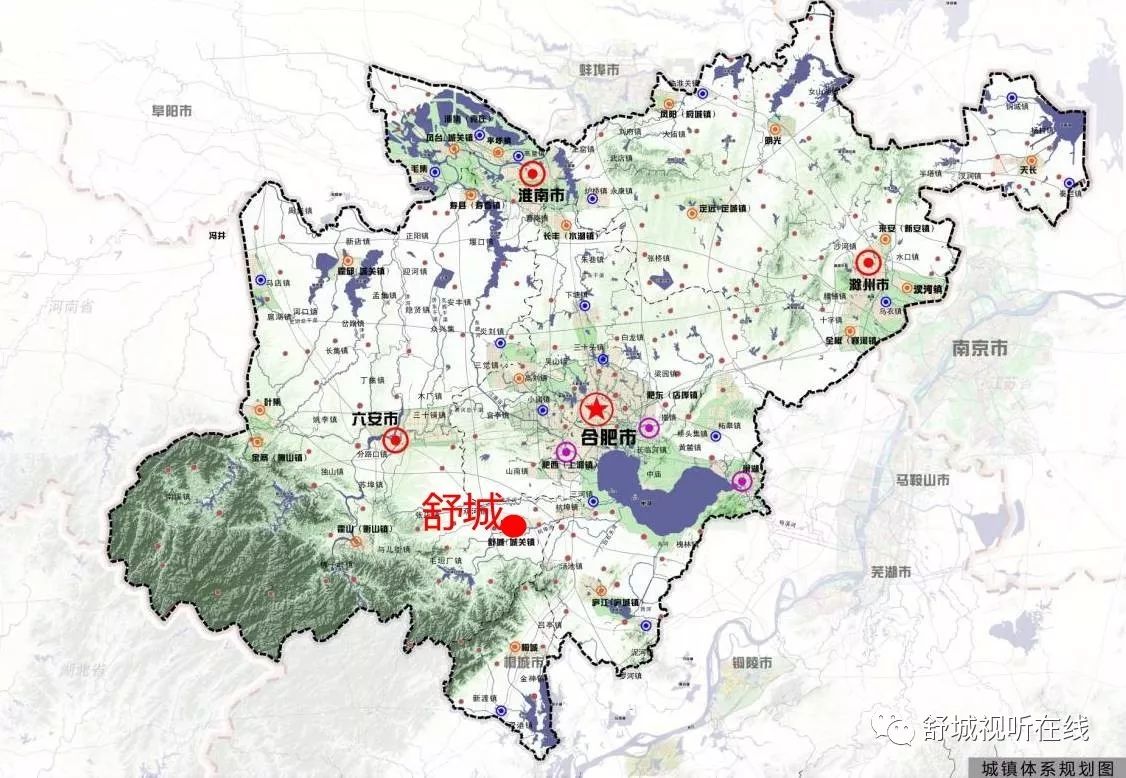 舒城县地图|舒城县地图全图高清版大图片|旅途风景图片网|www.visacits.com