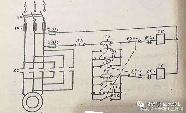 电工现在很难找到的两种自动往返控制线路图