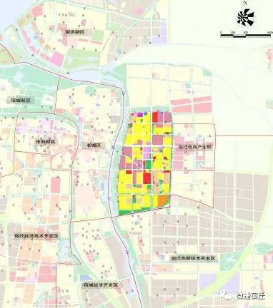 宿豫中心片区位于宿迁市中心城区东部,东邻宿迁电商产业园,南接宿迁