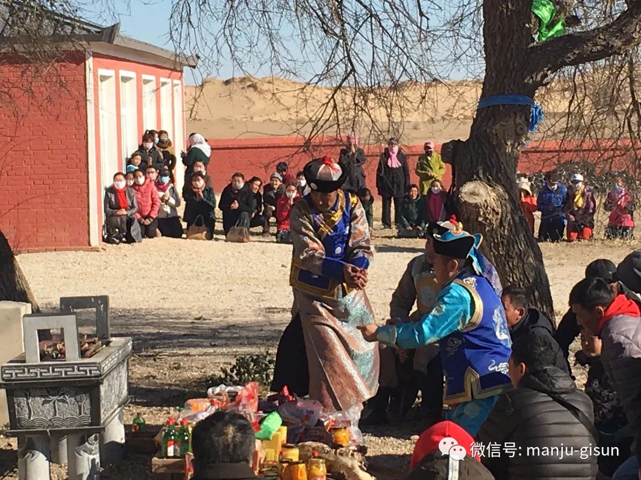 乌布尔满族格格庙秋季祭祀仪式