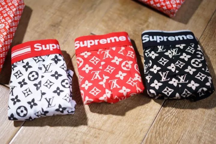 [公社新品]supreme&lv 联名内裤系列 今年世纪巅峰合作款 已经被炒作