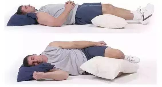 枕头:正确高度的枕头应该要能完整支撑颈椎,在正躺下,下巴水平我们的