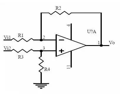 1,差分输入运算放大电路的的特点:用途:2,输出信号电压与输入信号电压
