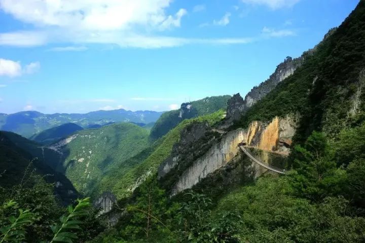重庆涪陵武陵山大裂谷景区,关于天门洞游线临时封闭的