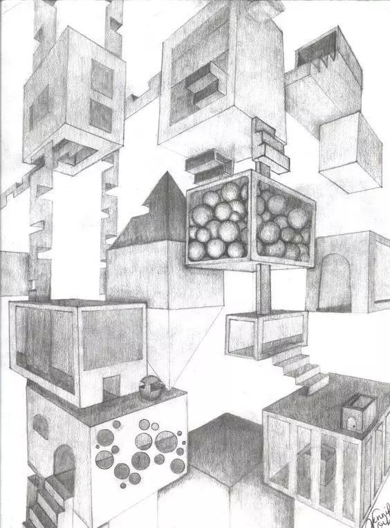 素描学习为什么一定要从画几何体开始?