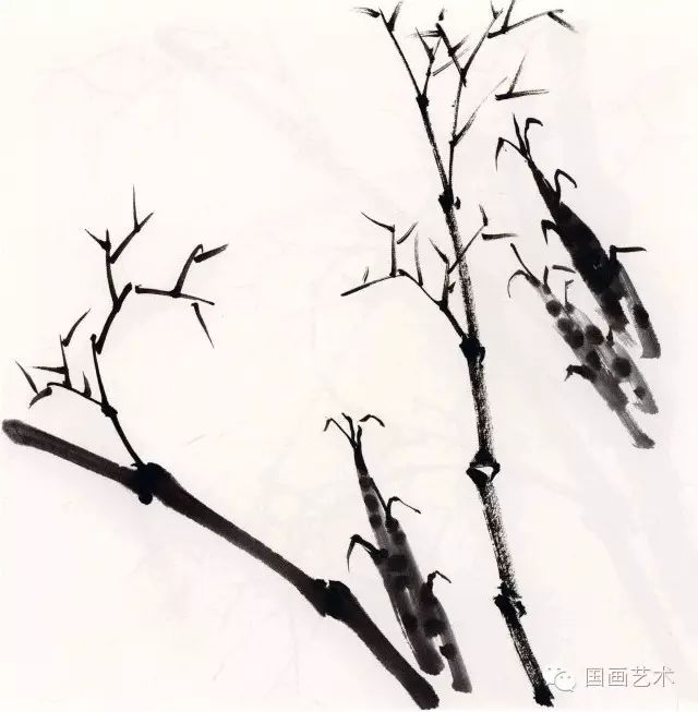 图文教程:写意画入门之画竹要诀