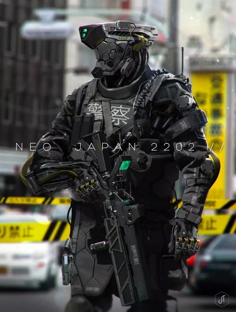 未来风12寸可动人偶:【neo japan 2202】机械警察!