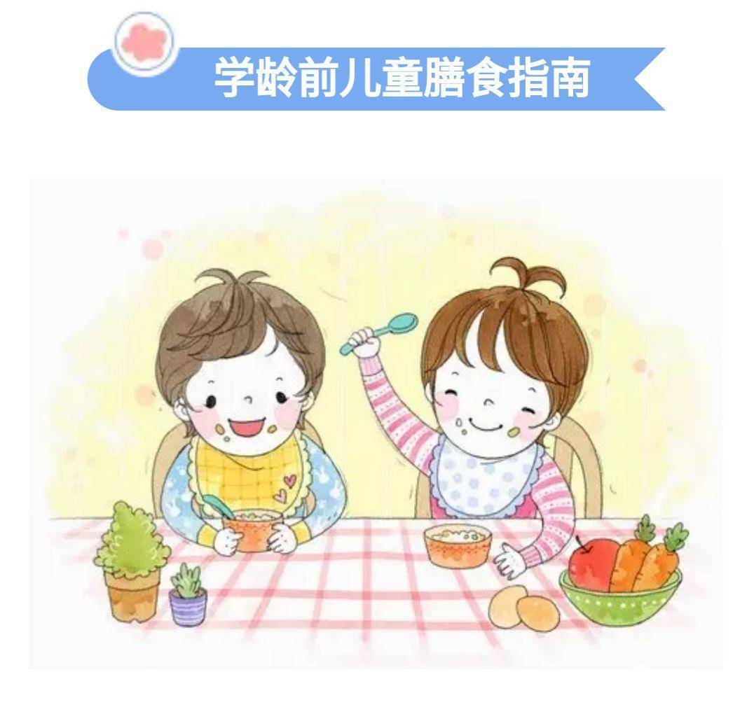 【科普图文】健康中国行—合理膳食(儿童)