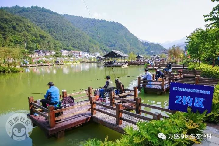 凉风"梦乡村"将旅游观光与垂钓相结合,打造重庆乡村垂钓基地,并多次