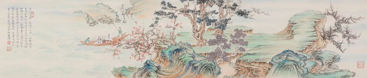 山东书画 | 齐鸣小柏工笔新作系列展 山水作品