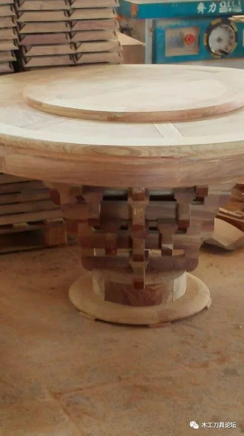 红木老师傅教你制作实木斗拱大圆台方法和详细步骤(图