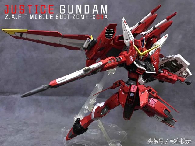 根大木秀:zgmf-x09a justice gundam 正义高达「mg」_搜狐动漫_搜狐网