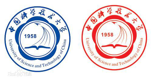 中国科大校徽是在1980年代形成的"梅花型"校徽的基础上,经过艺术加工