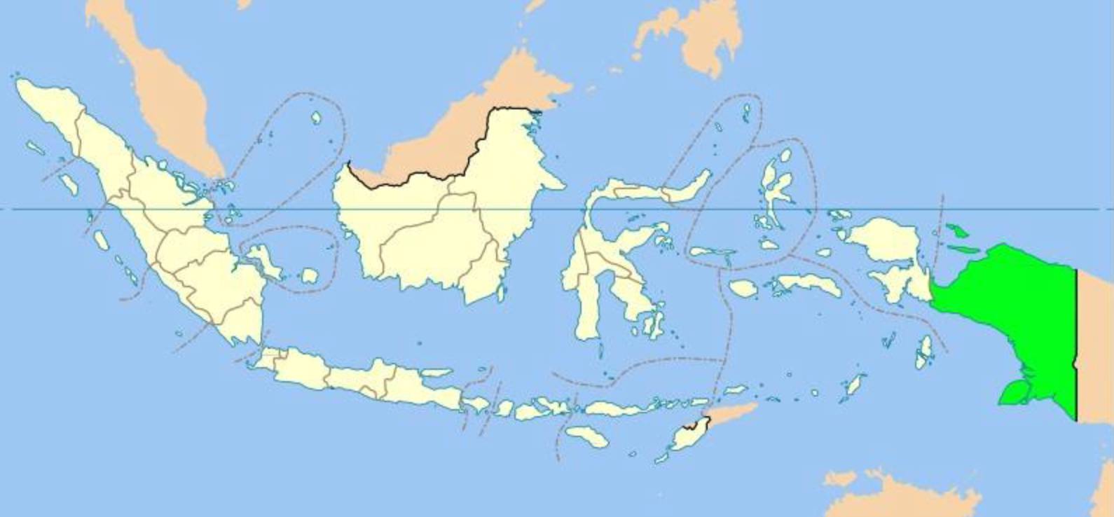 印度尼西亚人口面积_东部(3)