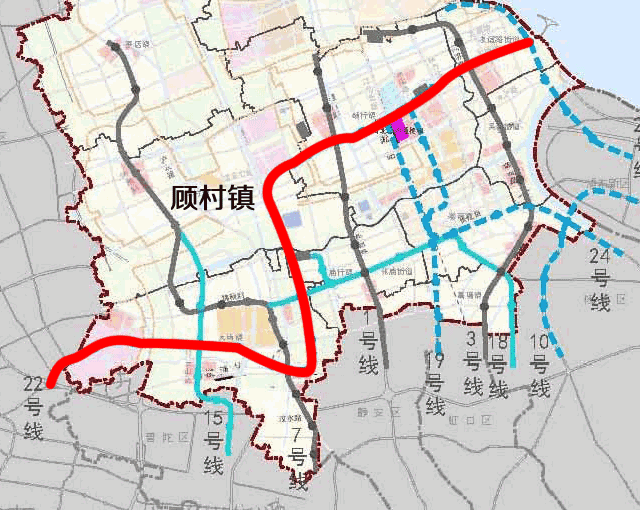 同时去年上海市轨交近期建设规划发布时,原17号线的线位调整引起了