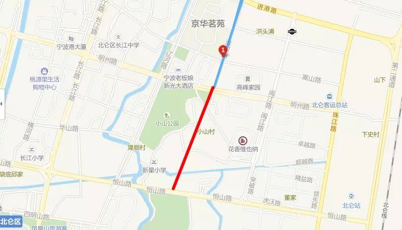 北仑淮河路(明州路—恒山路)工程可行性研究