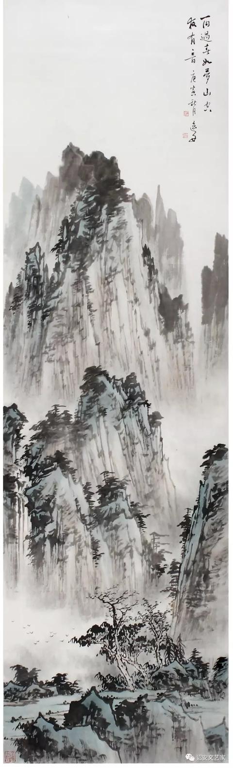 沈逸舟中国画作品欣赏