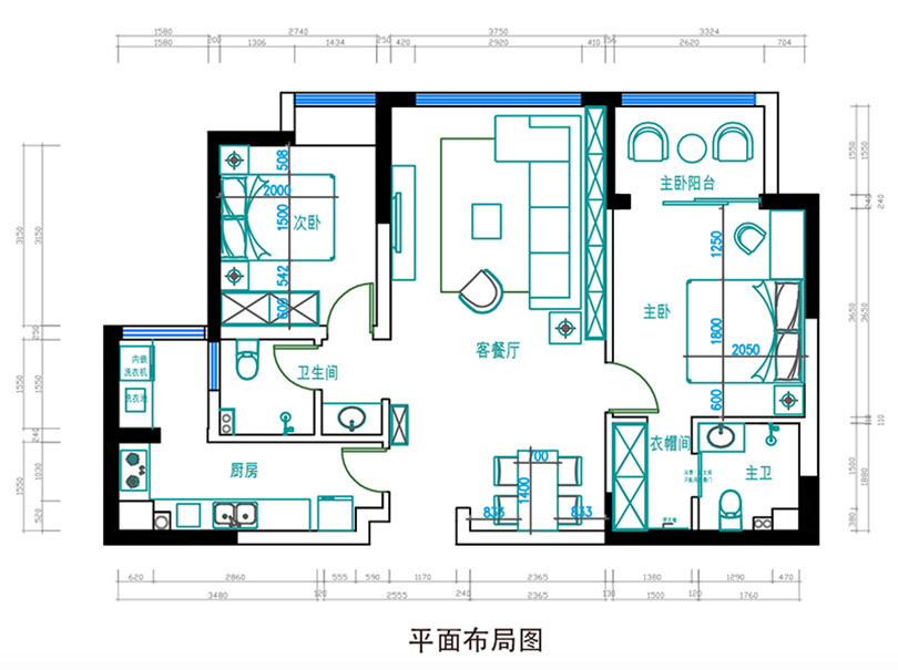 平面户型方案