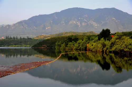 在石家庄,有座仙气凌人的 蟠龙湖