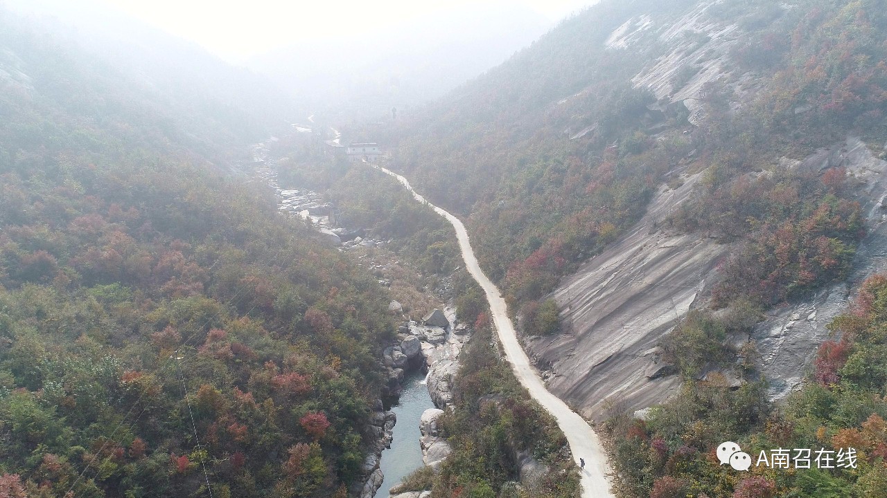 南召板山坪今天刚拍的,朋友圈都在传.