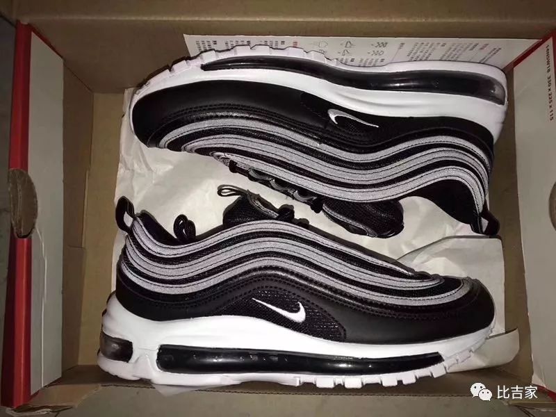 配镭射贴纸】nike air max 97 子弹头nike air max 97 诞生 20 周年的