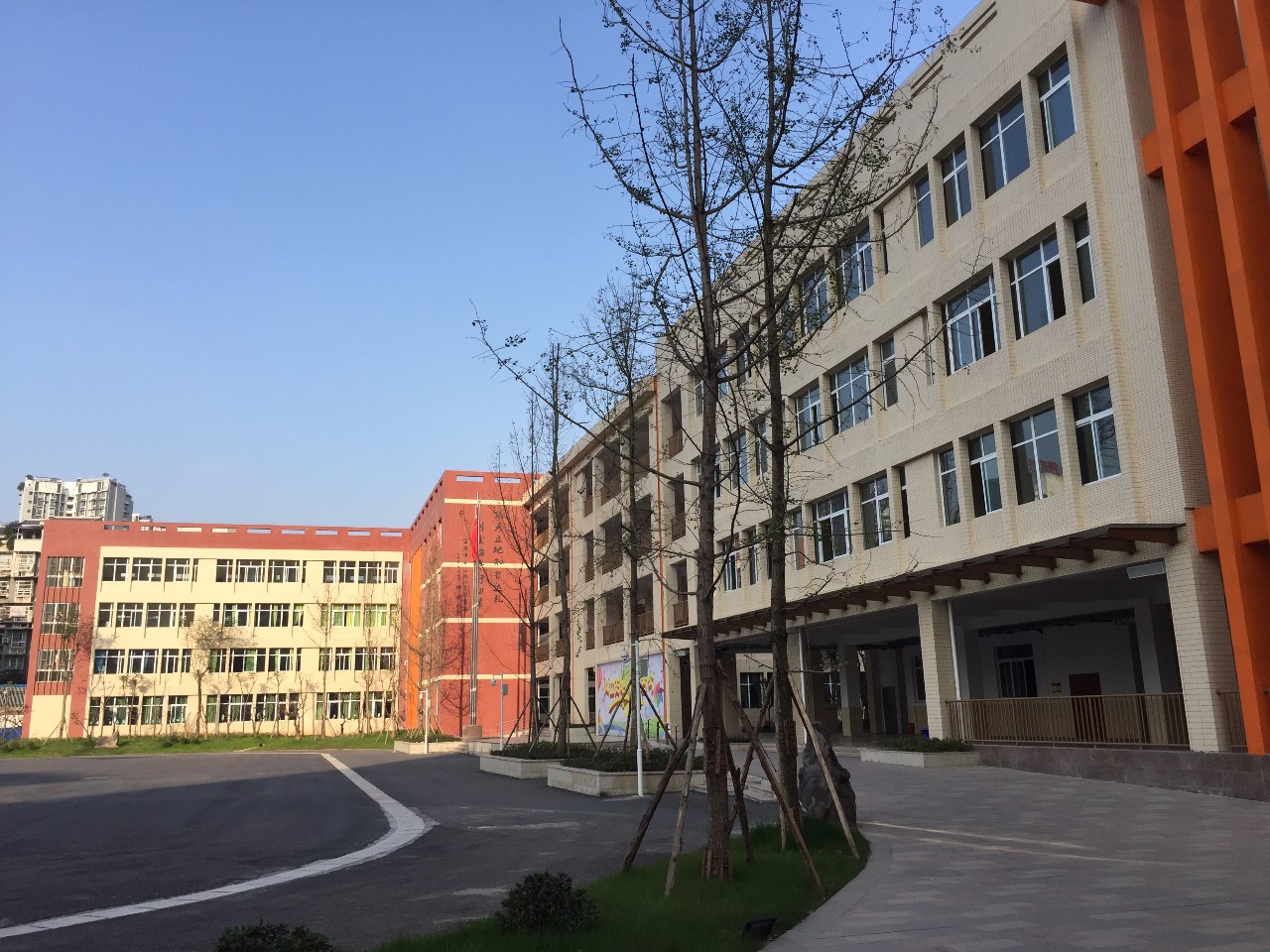 中山街小学c校区占地面积16.