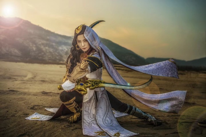 剑侠情缘网络版叁 朔雪喵哥 cosplay