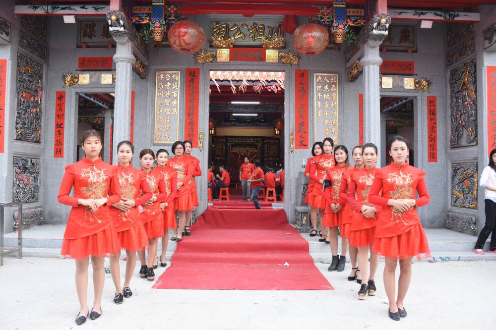 隆江 北洋村 川祖公祠 进祠晋主 庆典.大热闹.