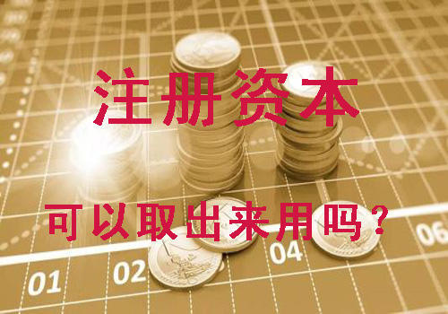 注册资金可以取出来吗