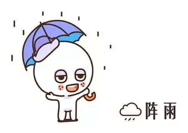 明天又是下雨天,出门注意带雨伞