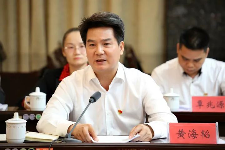 江南区人民政府区长黄海韬就江南区义务教育均衡发展工作推进情况向