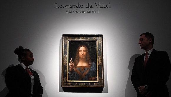 拍卖史最贵艺术品:达芬奇名画以近30亿元成交