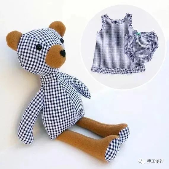 宝宝的旧衣服改造成布娃娃,简单又实用!