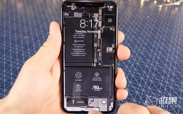 超酷iphone X透视壁纸发布 极客专属