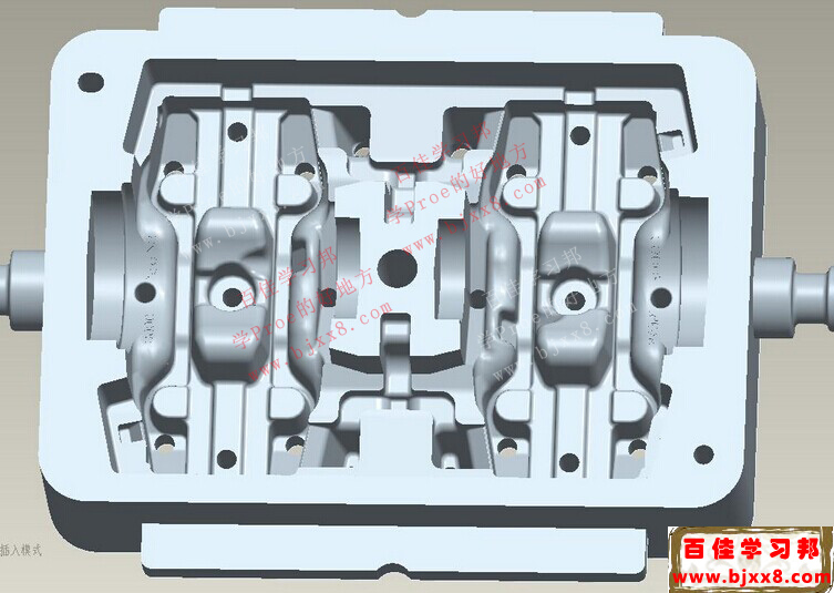 proe培训设计教程铸造零件机械加工-深圳百佳学习邦