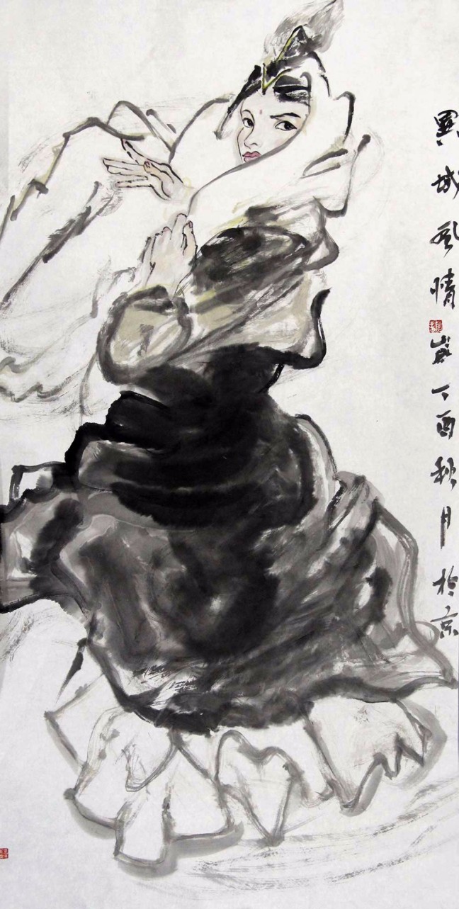 李树旺人物画作品赏析刻画生动细腻形象质朴逼真