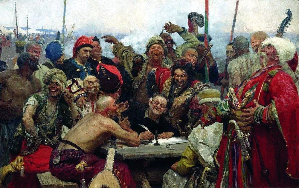 世界名画,赏析俄罗斯现实主义"列宾"最为著名的画作