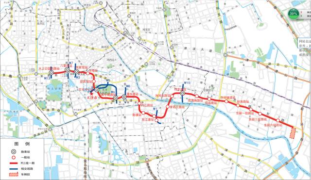 天津地铁1线年底开工!21座车站,线路确定!你家门口