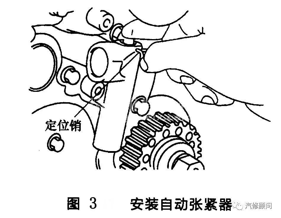 【汽车正时】现代索纳塔/伊兰特4缸发动机正时传动带拆装